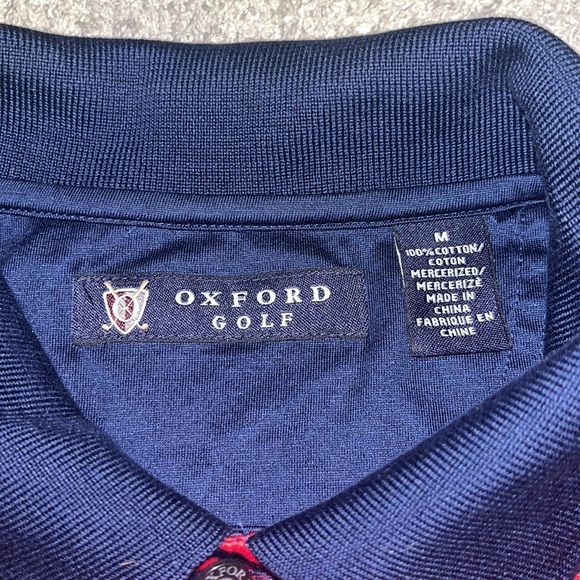 Oxford Golf soft and breathable 100% cotton polo shirt - Picture 4 of 4